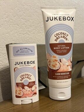 JUKEBOX Deodorant and Body lotion set NEW!